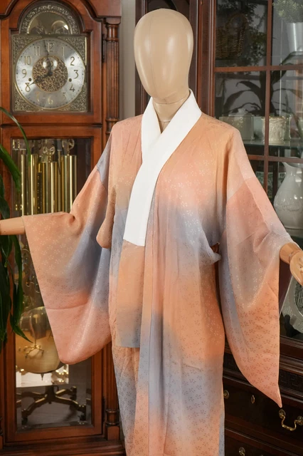Dear Vanilla Japanese Juban Undergown Women's Kimono Inner Robe Genuine Vintage 2