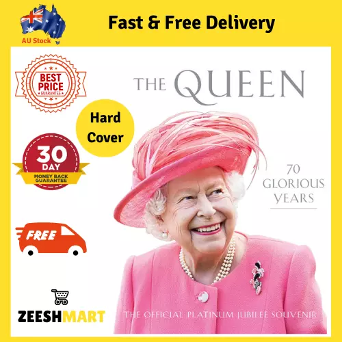 Royal Collection Trust The Queen: 70 Glorious Years - Hardback Book NEW AU