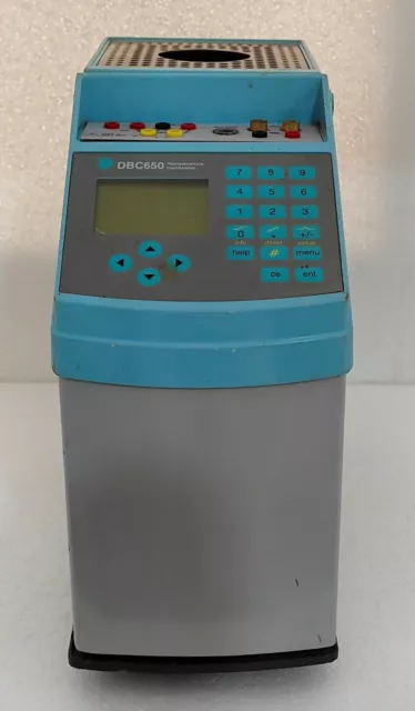 GE Druck Temperature Calibrator DBC 650 TC / DBC650TC Druck Calibrator 0-650 Deg