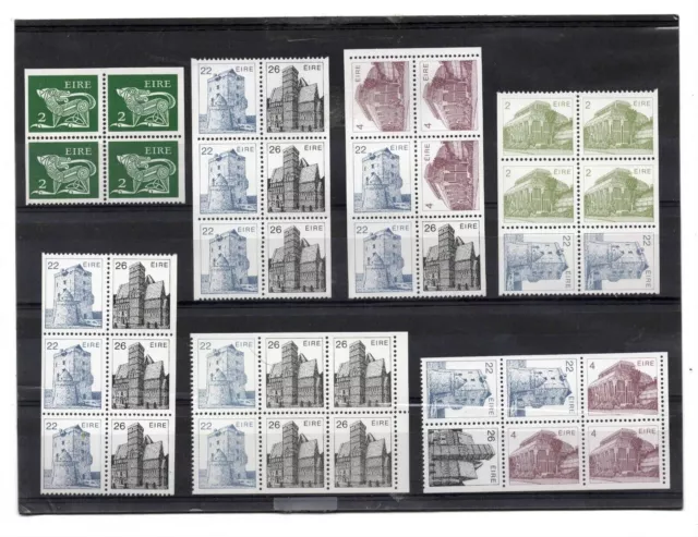 Eire blocks selection Mint stamps (GY176)