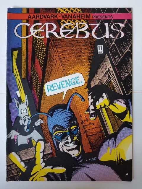 Cerebus #11 Fine/VF (1979, Aardvark Vanaheim) 1st Cockroach, underground/indie