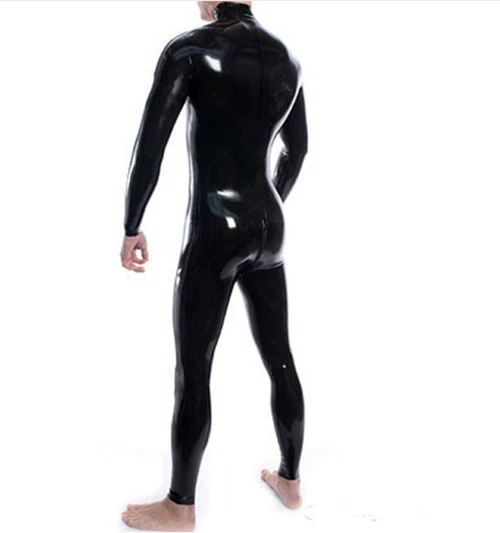 Latex Rubber Gummi Suit Catsuit Ganzanzug Bodysuit Anzug Overall Kostüm