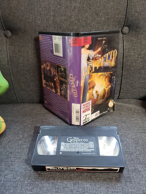 DISNEY'S GEPPETTO 2000 VHS Julia Louis-Dreyfus Drew Care RARE! £23.35 ...