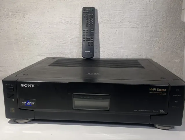 Sony VHS Highend Tri Logic Videorecorder SLV-E9 inkl. Fernbedienung