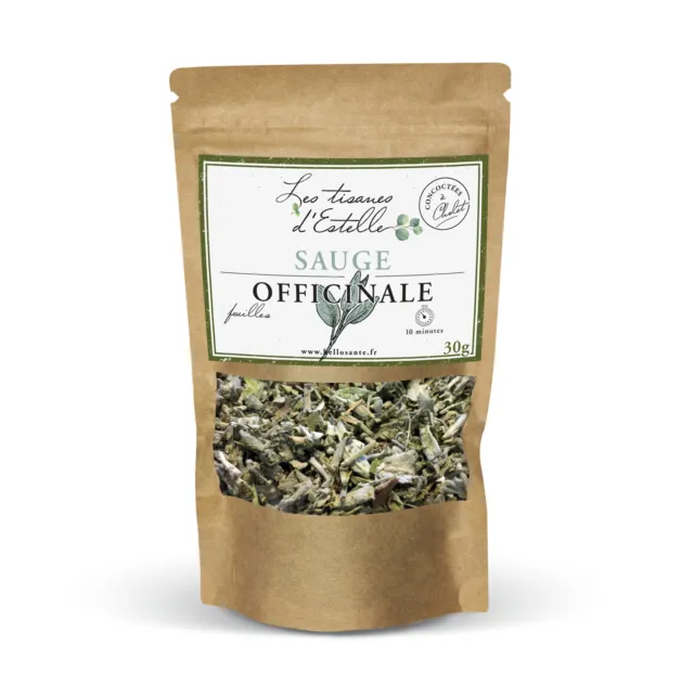 Sauge officinale 30g herboristerie infusion plante tisane