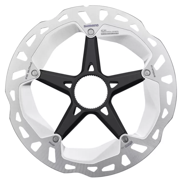 Disco rotore freno bici corsa MTB Shimano RT-MT800 180 mm Ice Freeza disc brake