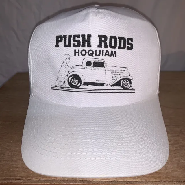 Vintage “Push Rods Hoquiam” SnapBack Hat. Hoquiam, WA. $40..OBO