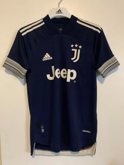 Adidas Juventus 2020/21 Away Authentic Heat.rdy Football Soccer Shirt Jersey