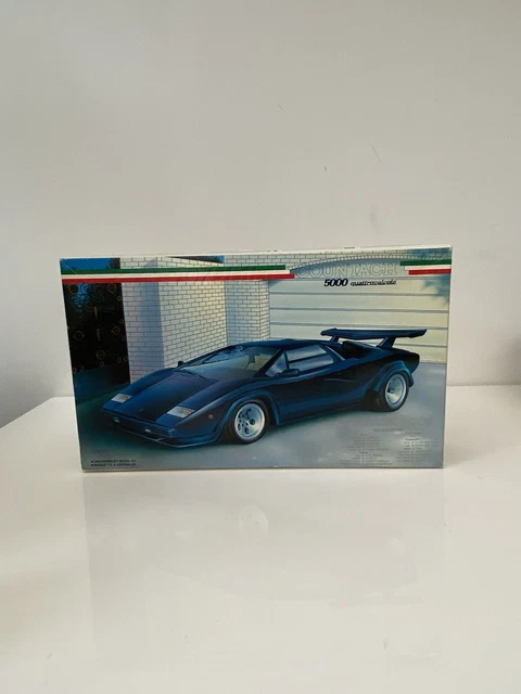 Maquette Italeri 1/24 - Lamborghini Countach 5000 Quattrovalvole - Réf 666 - Neuf Sous Blister