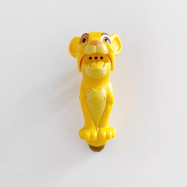 McDonalds Toy Lion King Simba Finger Puppet Disney 4.25" Vintage