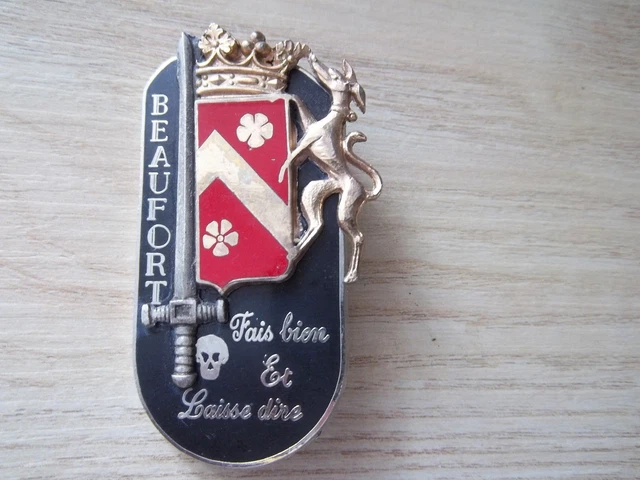 Insigne De Promotion EOR Coëtquidan – Parachutiste SLT De Bernon – Original