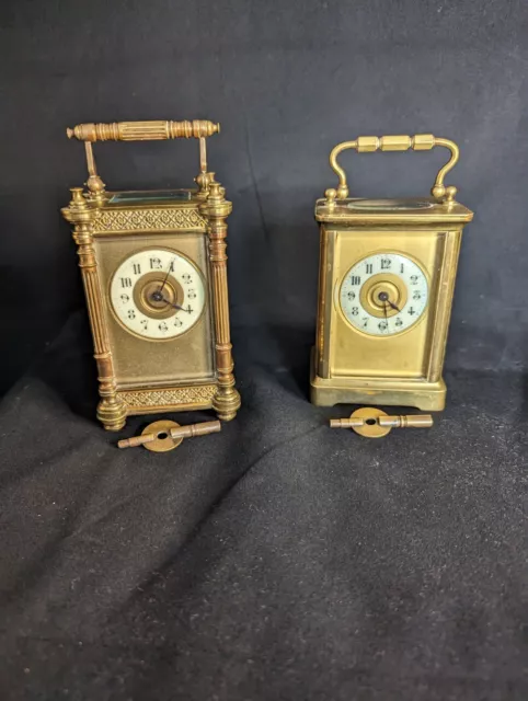 2 Carriage Clocks Working Order