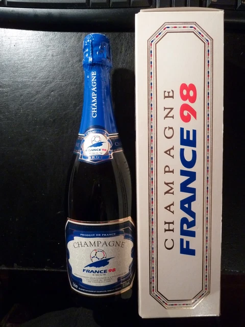 bouteille coupe du monde foot FOOTBALL 1998 VIN de