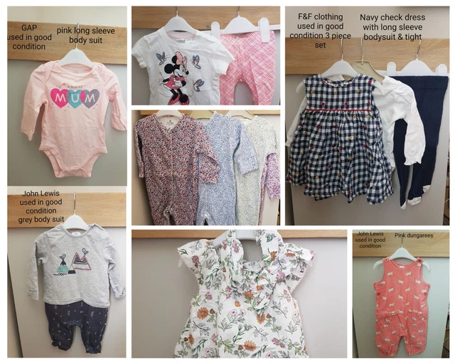Pacchetto Abbigliamento Enorme Bambina 3-6 Mesi 16 Articoli SPAZIO - John Lewis - Tu - Successivo