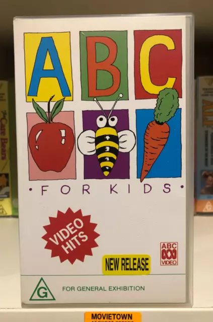 ABC FOR KIDS - VIDEO HITS - ABC For Kids - VHS $49.95 - PicClick AU
