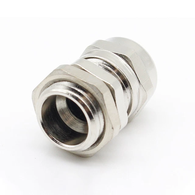 1Pcs Silver PG7/9/11/13.5 Stainless Steel Waterproof Connector Cable Gland
