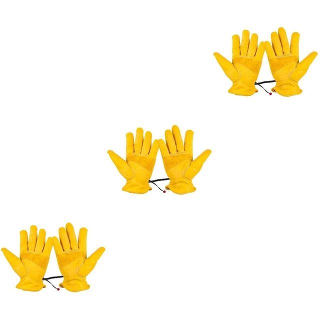 3 Pairs Mitaines De Désherbage Gants Jardinage Cyclisme Ménage