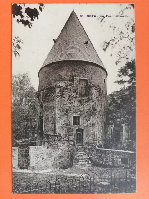 Antique METZ Moselle La CAMOUFLE TOWER Medieval Enclosed Postcard