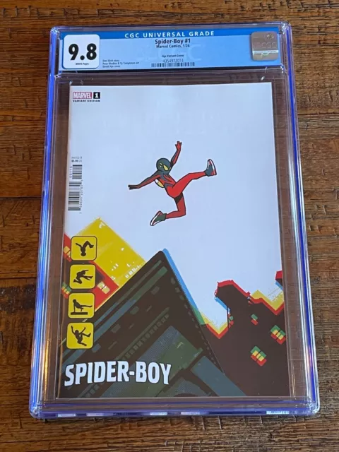 Spider-Boy #1 Cgc 9.8 David Aja 1:50 Ri Retailer Incentive Variant Very Rare