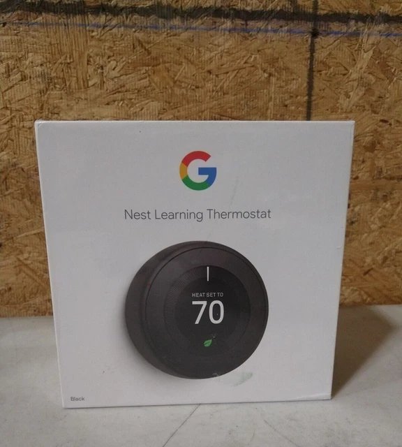 GOOGLE NEST LEARNING Smart Thermostat with WiFi Compatibility 3rd Gen