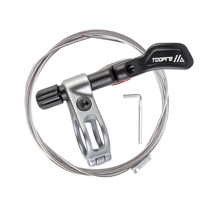 Tige De Selle Télescopique BUCKLOS Avec Levier à Distance – Aluminium, 22.2mm