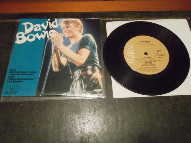 45 T DAVID Bowie Heroes Rca Victor 20629 Australie EUR 45,00 - PicClick FR
