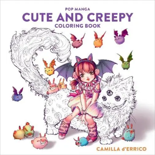 C D′errico Pop Manga Cute and Creepy Coloring Book (Taschenbuch) (US IMPORT)