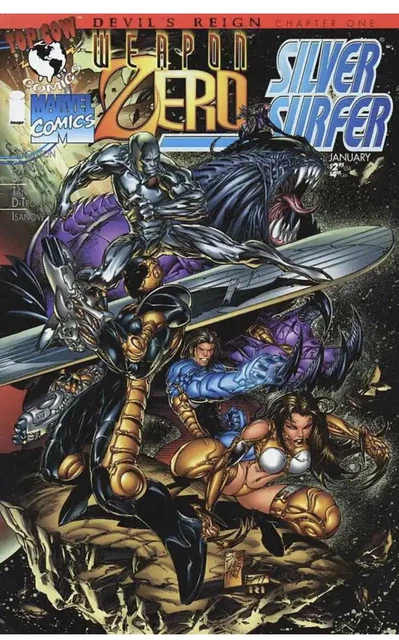 Weapon Zero/Silver Surfer #1 VF/NM; Image | Devil's Reign 1