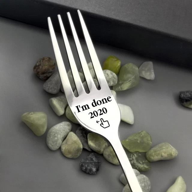 I forking love you Engraved Fork Best Present For Husband Family Madam New K9V0
