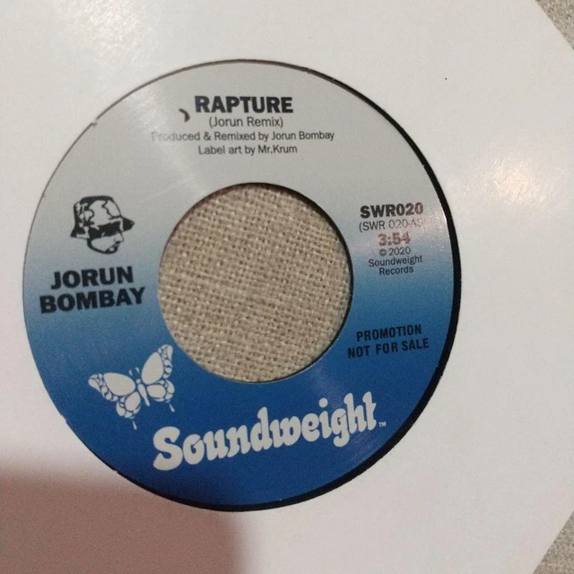 7ep●JORUN BOMBAY/RAPTURE KRS-ONEキラー 7ep○JORUN BOMBAY/RAPTURE KRS-ONEキラー 7EP JORUN BOMBAY