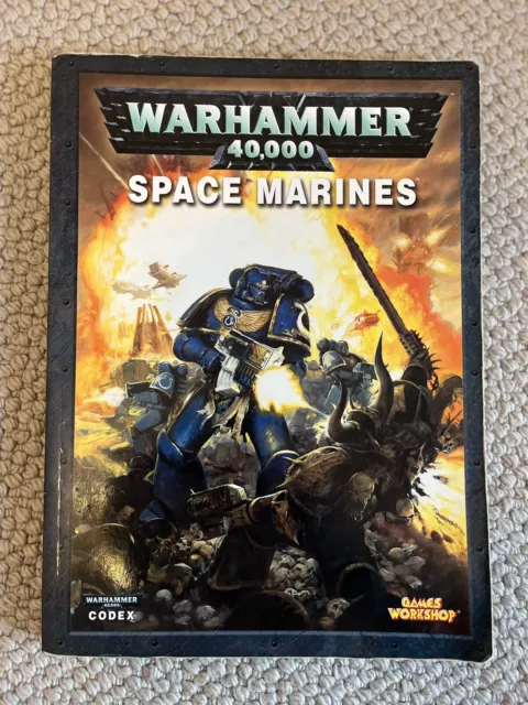 Warhammer 40k Space Marines Codex 5th Edition 2010 Games Workshop