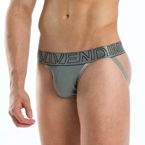 T. M Modus Vivendi EARTH Jockstraps Mutande Jock Strap Grigio Sexy intimo Shop