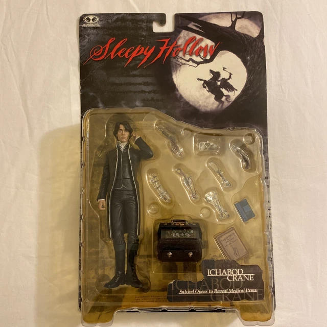 Sleepy Hollow ICHABOD CRANE Feature Film Figure 1999 McFarlane Toys Johnny Depp