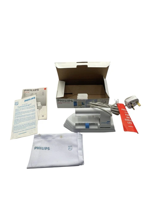 Vintage Philips Stewardess Travel Iron (Type HD 1165/A) with