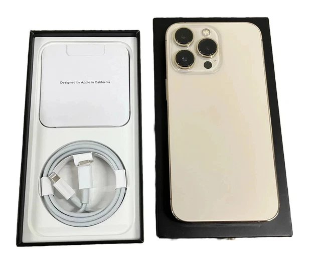 APPLE IPHONE 13 Pro Max A2484 128GB Factory Unlocked GSM+CDMA Open