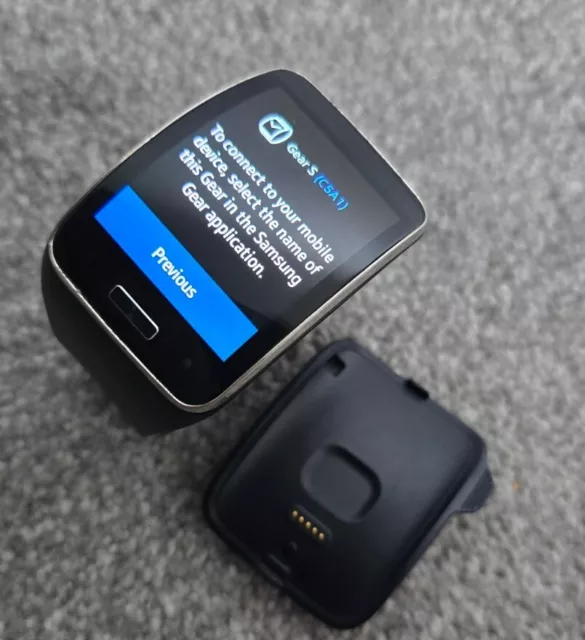 Samsung Galaxy Gear S SM-R750 Mobile Phone Smart Watch Ref A