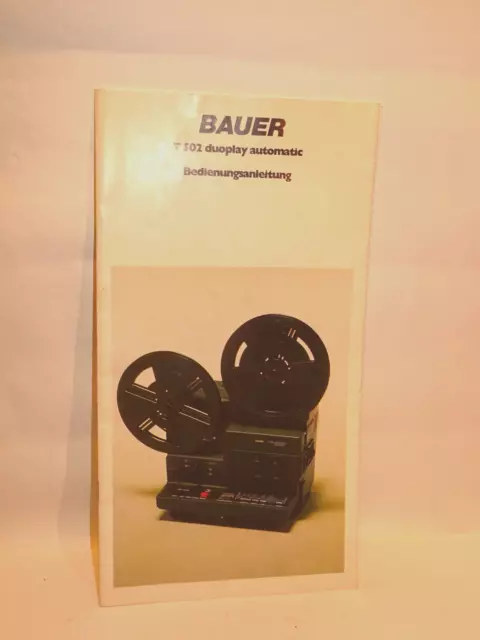 Normal 8 +  S8 Filmprojektor Projektor Bauer T502 duoplay Bedienungsanleitung