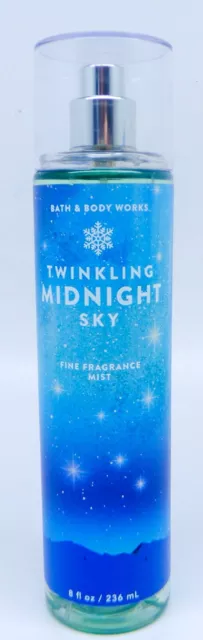 BATH & BODY WORKS TWINKLING MIDNIGHT SKY FINE FRAGRANCE BODY MIST SPRAY 8 oz NEW