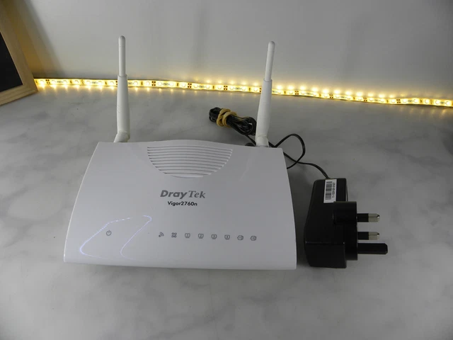 DRAYTEK Vigor 2760N 300 Mbps Wireless N Router ADSL/VDSL UK SELLER #BOX151