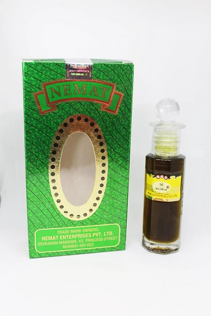 Aceite perfume fragancia de larga duración Nemat Attar 96 Majmua 25 ml