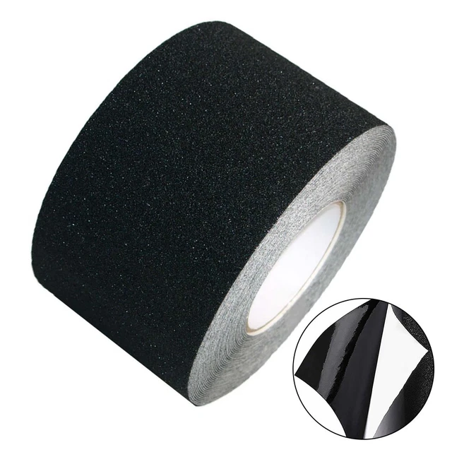 Nastro adesivo industriale antiscivolo per sicurezza suolo 15 cm x 5 m