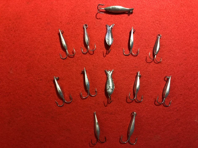 Leurre De Pêche Vintage En Plomb - Morue/thon, Forme Poisson, Ancien Et Encore Pêchant !