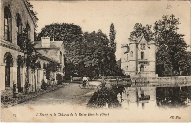 CPA L'Etang et le Chateau de la Reine Blanche (1207913)