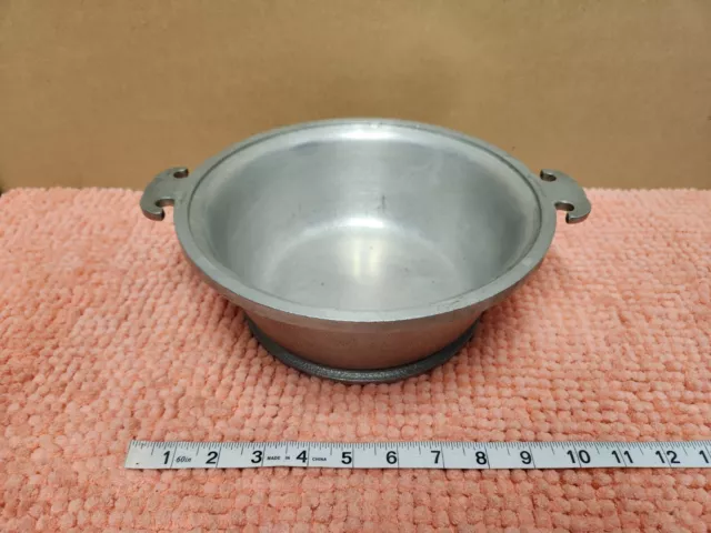 VINTAGE Guardian Service Hammered Aluminum Pot 10" VTG Cookware **NO LID**