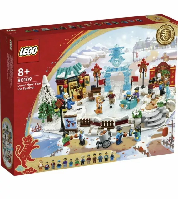 LEGO 80109 CNY Chinese Festivals Lunar New Year Ice Festival (Brand New Sealed)