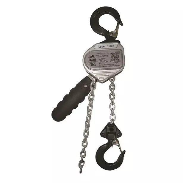 Beaver Lever Block 3S 500Kg 1.5M Gunmetal - Australia Brand