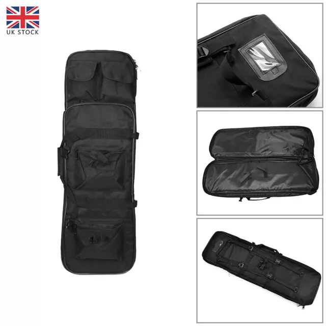 Tactical Hunting Shooting Padded Carry Case Air Rifle Gun Slip Bag Backpack New