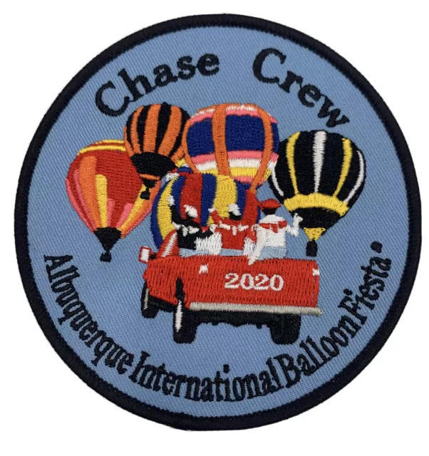 2020 Albuquerque International Balloon Fiesta OFFICIAL Chase Crew Patch