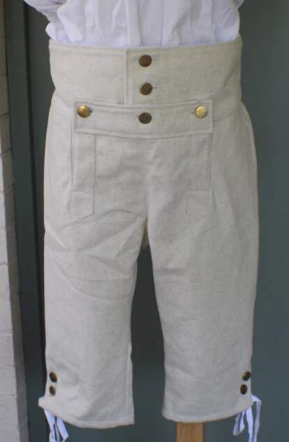 18th Century Off-White Wool Breeches
