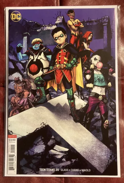 TEEN TITANS #20 1st Appearance Crush Shirahama VARIANT NM 2018